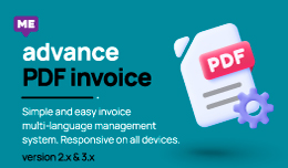Advance Pdf Invoice